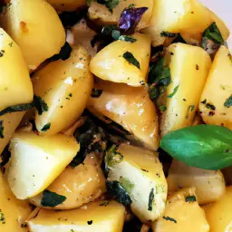 Vegetarischer Kartoffelsalat
